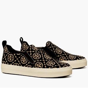 Tory Burch T Monogram Slip-On Sneaker (NWOT)